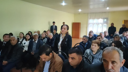 Növbəti səyyar qəbul Gülövşə kəndində keçirilmişdir