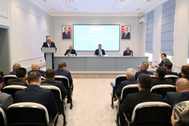 Yevlax Şəhər İcra Hakimiyyəti Başçısı yanında Şuranın növbəti iclası keçirilib