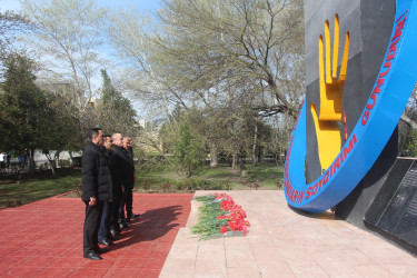 Yevlaxda 31 Mart-Soyqırımı qurbanlarının xatirəsi böyük ehtiramla anılmışdır