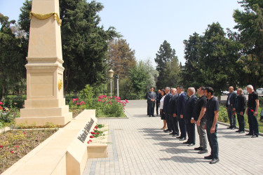 Yevlaxda 28 May-Müstəqillik Günü qeyd edilmişdir