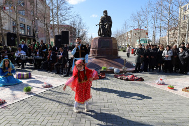 Yevlaxda od çərşənbəsi qeyd olunub