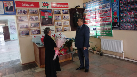 8 Mart-Beynəlxalq Qadınlar Günü münasibətilə Şəhid anaları evlərində ziyarət olunmuşdur