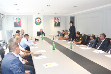 İxrac Neft və Qaz Boru Kəmərlərinin Təhlükəsizliyi üzrə komissiyanın növbəti iclası keçirilmişdir