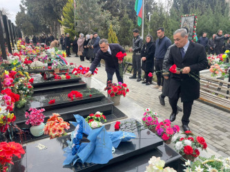 Yevlaxda Xocalı soyqırımının 34-cü ildönümü münasibətilə tədbir keçirilib