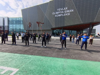 Yevlaxda Ümumdünya Sağlamlıq Günü münasibətilə müxtəlif tədbirlər keçirilib