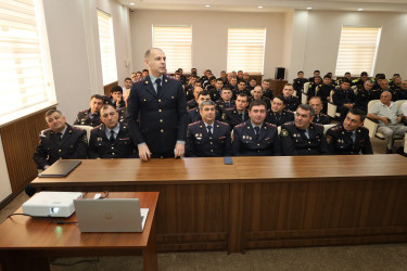 Yevlaxda 2 İyul-Azərbaycan Polisi Günü münasibətilə tədbir keçirilib