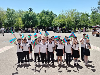 Yevlaxda Son zəng tədbirləri keçirilib