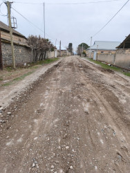 Qoyunbinəsi kəndində kənddaxili yolda təmir işləri həyata keçirilmişdir