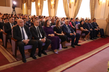 Yevlaxda Beynəlxalq Mədəniyyət Günü münasibətilə tədbir keçirilib