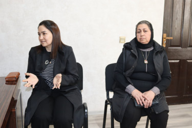 Azərbaycan Dövlət Su Ehtiyatları Agentliyinin sədri Yevlaxda vətəndaşlarla görüşmüşdür