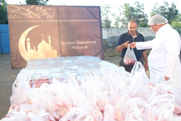 Yevlaxda Müqəddəs Qurban bayramı qeyd edilmişdir