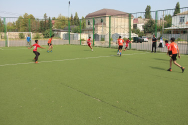 Yevlaxda mini futbol idman növü üzrə yeniyetmələr arasında rayon birinciliyi keçirilmişdir