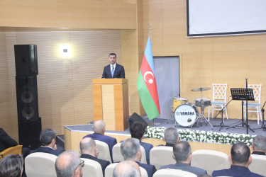 Yevlaxda Xalqımızın Ümummilli Lideri Heydər Əliyevin anım gününə həsr olunmuş tədbir keçirilib