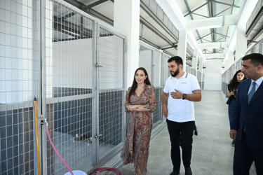 Heydər Əliyev Fondunun vitse-prezidenti, IDEA İctimai Birliyinin təsisçisi və rəhbəri Leyla Əliyeva Yevlax şəhərində yeni yaradılmış Sahibsiz Heyvanlara Qayğı Mərkəzinin regional bölməsinin açılışında iştirak edib.