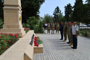Yevlaxda 26 İyun–Silahlı Qüvvələr Günü qeyd olunub