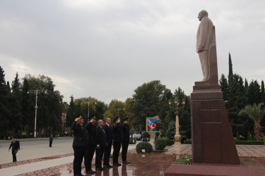 Yevlaxda 1 oktyabr Azərbaycan Prokurorluğu işçilərinin peşə bayramı günü münasibətilə tədbir keçirilmişdir