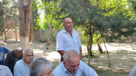 Ərəş kəndində səyyar qəbul keçirilib