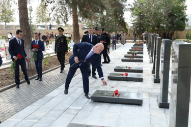 Yevlaxda 27 Sentyabr-Anım Günü münasibətilə tədbir keçirilib