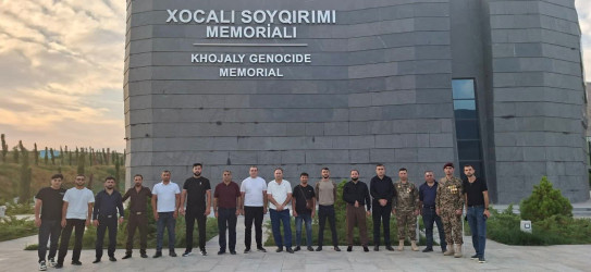 Yevlaxdan olan qazilərin işğaldan azad edilmiş ərazilərə səfəri təşkil olunub