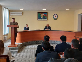 Yevlaxda “1 mart - Ümumdünya Mülki Müdafiə günü”nə həsr edilmiş tədbir keçirildi