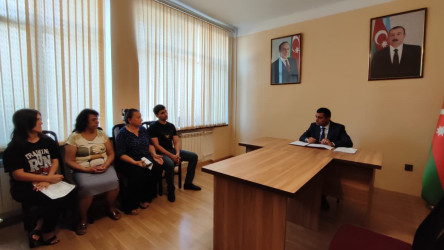 Şəhər İcra Hakimiyyətinin Başçısı növbəti vətəndaş qəbulu keçirmişdir