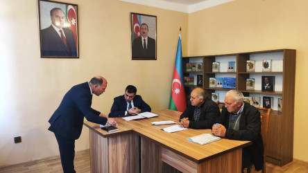 Yevlax Şəhər İcra Hakimiyyətinin Başçısı növbəti vətəndaş qəbulu keçirib