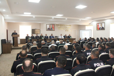 Yevlaxda 2 İyul-Azərbaycan Polisi gününə həsr edilmiş tədbir keçirilmişdir
