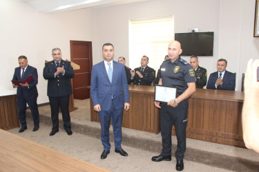 Yevlaxda 2 İyul-Azərbaycan Polisi gününə həsr edilmiş tədbir keçirilmişdir