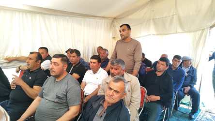 Yevlax Şəhər İcra Hakimiyyətinin Başçısı rayonun Nurallar kəndində səyyar vətəndaş qəbulu keçirib