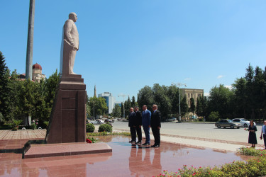 Yevlaxda “14 iyul 1969-cu il : Müstəqil və qüdrətli Azərbaycanın təməlinin qoyulduğu gün” mövzusunda tədbir keçirilmişdir