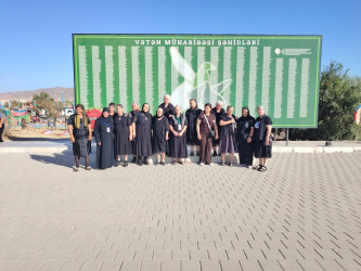 Yevlax rayonundan olan Şəhid ailələrinin Ağdam rayonuna, Xankəndi və Şuşa şəhərlərinə səfəri təşkil edilmişdir