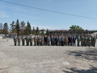 26 İyun-Azərbaycan Respublikasının Silahlı Qüvvələri Günü münasibətilə növbəti tədbir keçirilmişdir