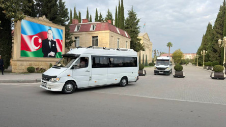 Yevlax rayonundan olan şəhid ailələri işğaldan azad edilmiş ərazilərə səfər edib
