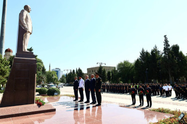 Yevlaxda 2 İyul-Azərbaycan Polisi Günü münasibətilə tədbir keçirilib