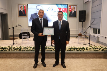 Yevlaxda 15 İyun – Milli Qurtuluş Gününə həsr olunmuş tədbir keçirilib