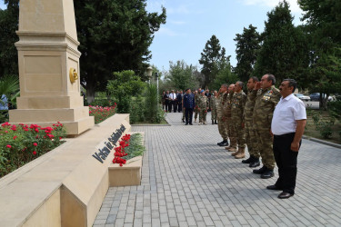 Yevlaxda 26 İyun–Silahlı Qüvvələr Günü qeyd olunub