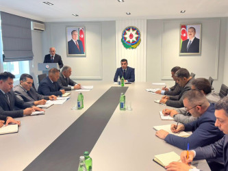 Yevlax Şəhər İcra Hakimiyyətində Dövlət Proqramından irəli gələn vəzifələrin icrasına həsr olunmuş iclas keçirilib