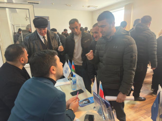 Yevlaxda növbəti əmək yarmarkası keçirilmişdir