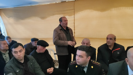 Şəhər İcra Hakimiyyətinin Başçısı Marzılı kəndində səyyar qəbul keçirdi