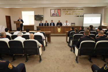 Yevlaxda 2 İyul-Azərbaycan Polisi Günü münasibətilə tədbir keçirilib