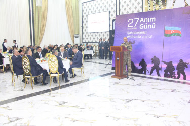 27 sentyabr - Anım Günü ilə əlaqədar ehsan süfrəsi təşkil edilmişdir