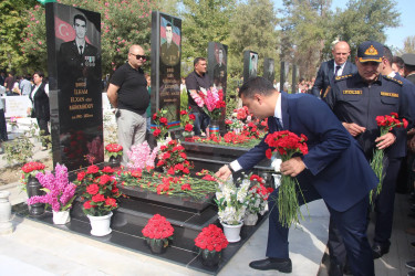 Yevlaxda 27 Sentyabr-Anım Günü münasibətilə tədbir keçirilib