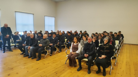 Yevlax Şəhər İcra Hakimiyyətinin Başçısı Qoyunbinəsi kəndində səyyar qəbul keçirib