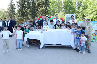Yevlaxda 1 İyun-Uşaqların Beynəlxalq Müdafiəsi Günü münasibətilə tədbir keçirilib