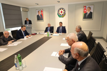Yevlax Rayon Ağsaqqallar Şurasının hesabat iclası keçirilib