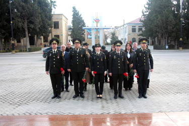 Səfərbərlik və Hərbi Xidmətə Çağırış üzrə Dövlət Xidmətinin yaranması günü qeyd olunmuşdur