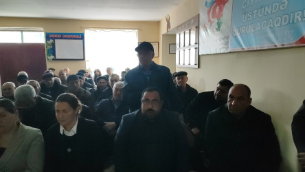 Şəhər İcra Hakimiyyətinin Başçısı Səmədabad kəndində səyyar qəbul keçirdi