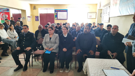Şəhər İcra Hakimiyyətinin Başçısı Səmədabad kəndində səyyar qəbul keçirdi