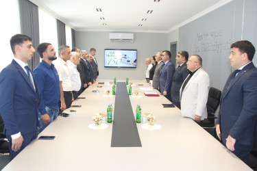 Yevlaxda bir qrup mətbuat nümayəndələri ilə görüş keçirilib