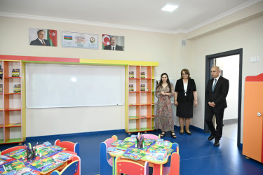 İyulun 1-də Heydər Əliyev Fondunun vitse-prezidenti, IDEA İctimai Birliyinin təsisçisi və rəhbəri Leyla Əliyeva Yevlax şəhərinə səfəri çərçivəsində Səməd Vurğun adına 5 nömrəli tam orta ümumtəhsil məktəbinin yeni binasının açılışında iştirak edib.